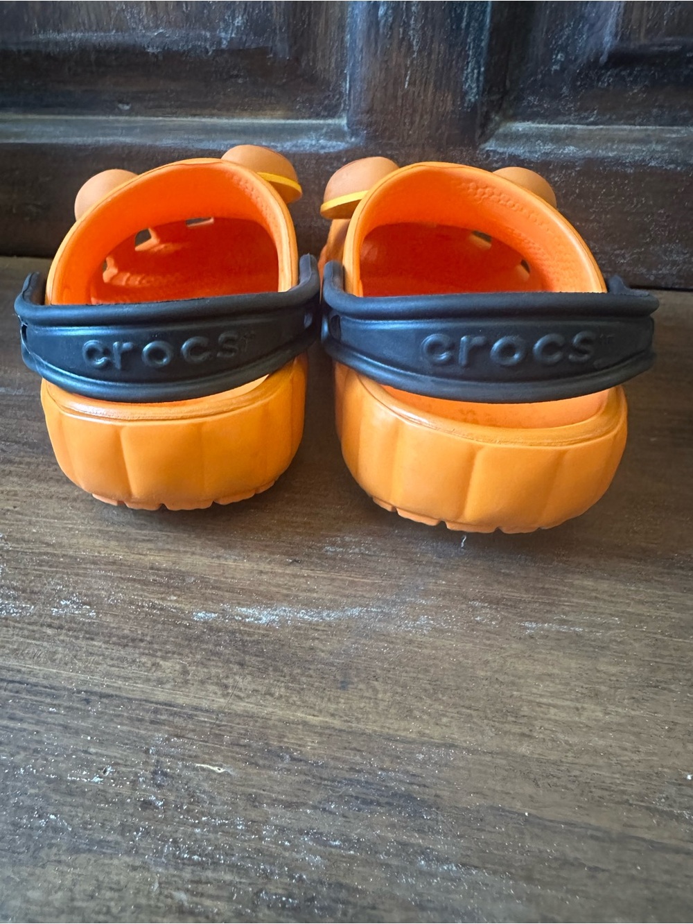 Disney Pumpkin Mickey Clog Sandals from Disneyland - Picture 9 of 14